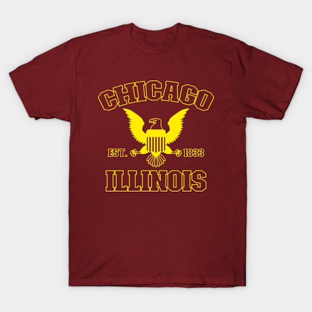 City of Chicago Illinois T-Shirt by TeeLogic